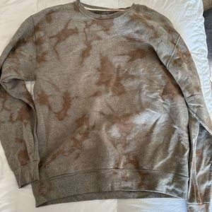 Tie-Dyed Crewneck Sweatshirt